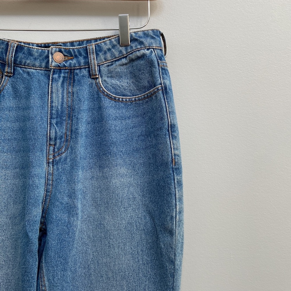 Frank And Oak Blue Tapered Stevie Jeans Size 27 - Picture 2 of 8